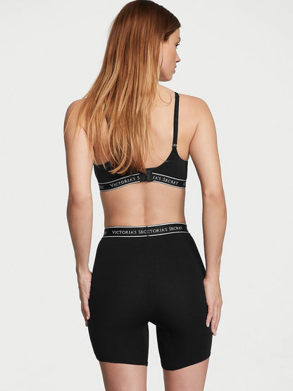 Exploded Logo Cotton High-Waist Boxer Brief