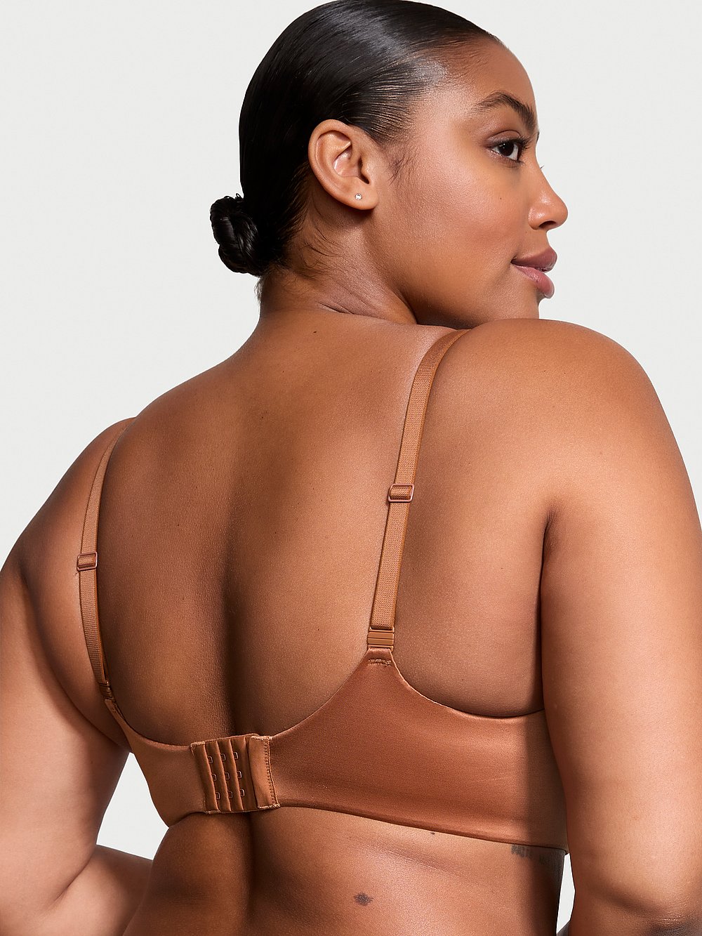 Lace-Trim Lightly Lined Full-Coverage Bra