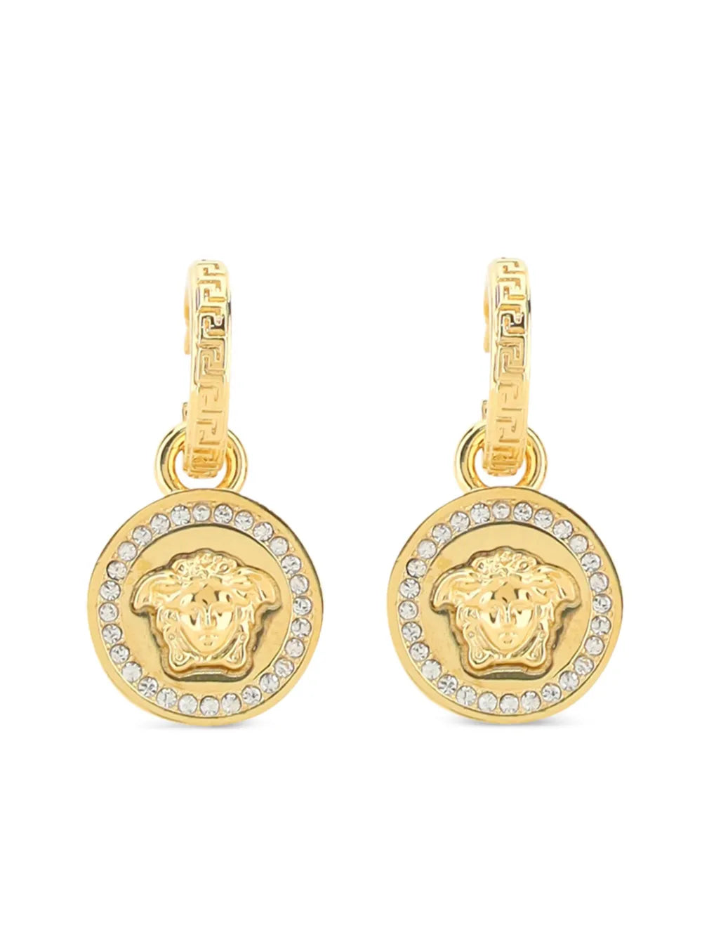 Versace La Medusa Greca Earrings
