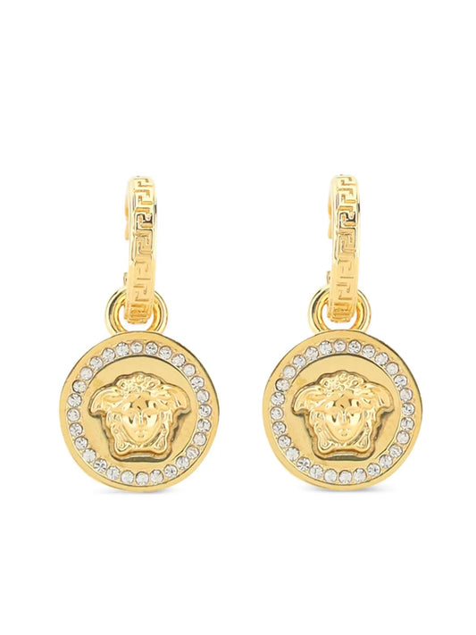 Versace La Medusa Greca Earrings