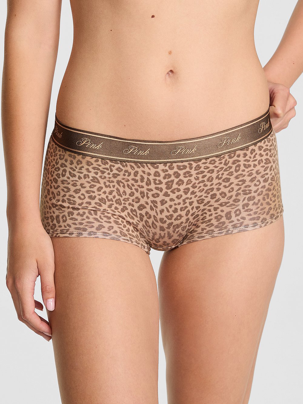 Logo Cotton Boyshort Panty