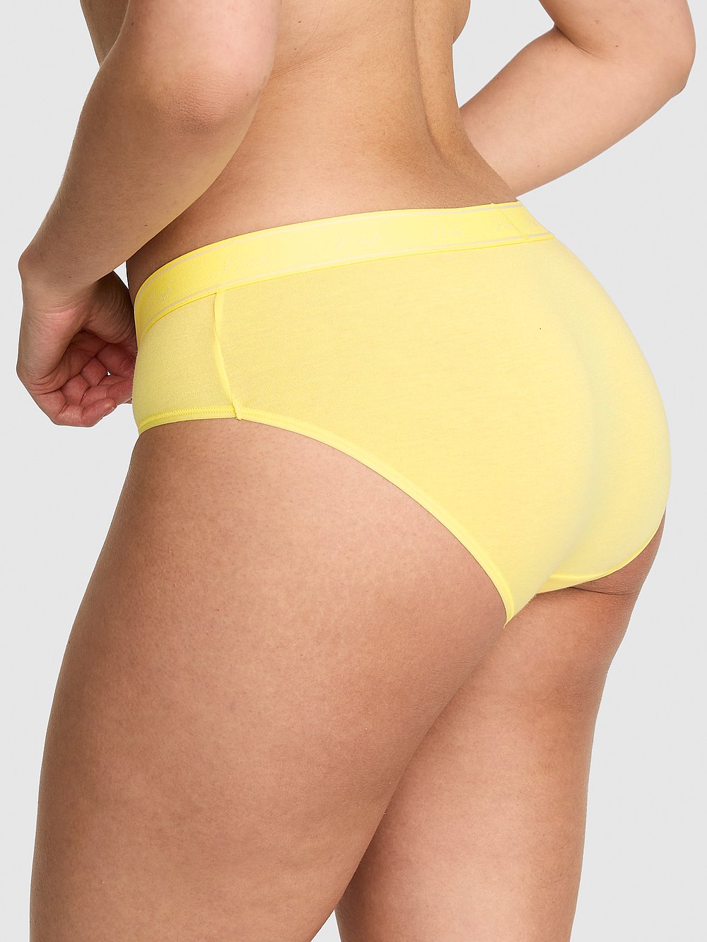 Logo Cotton Hiphugger Panty