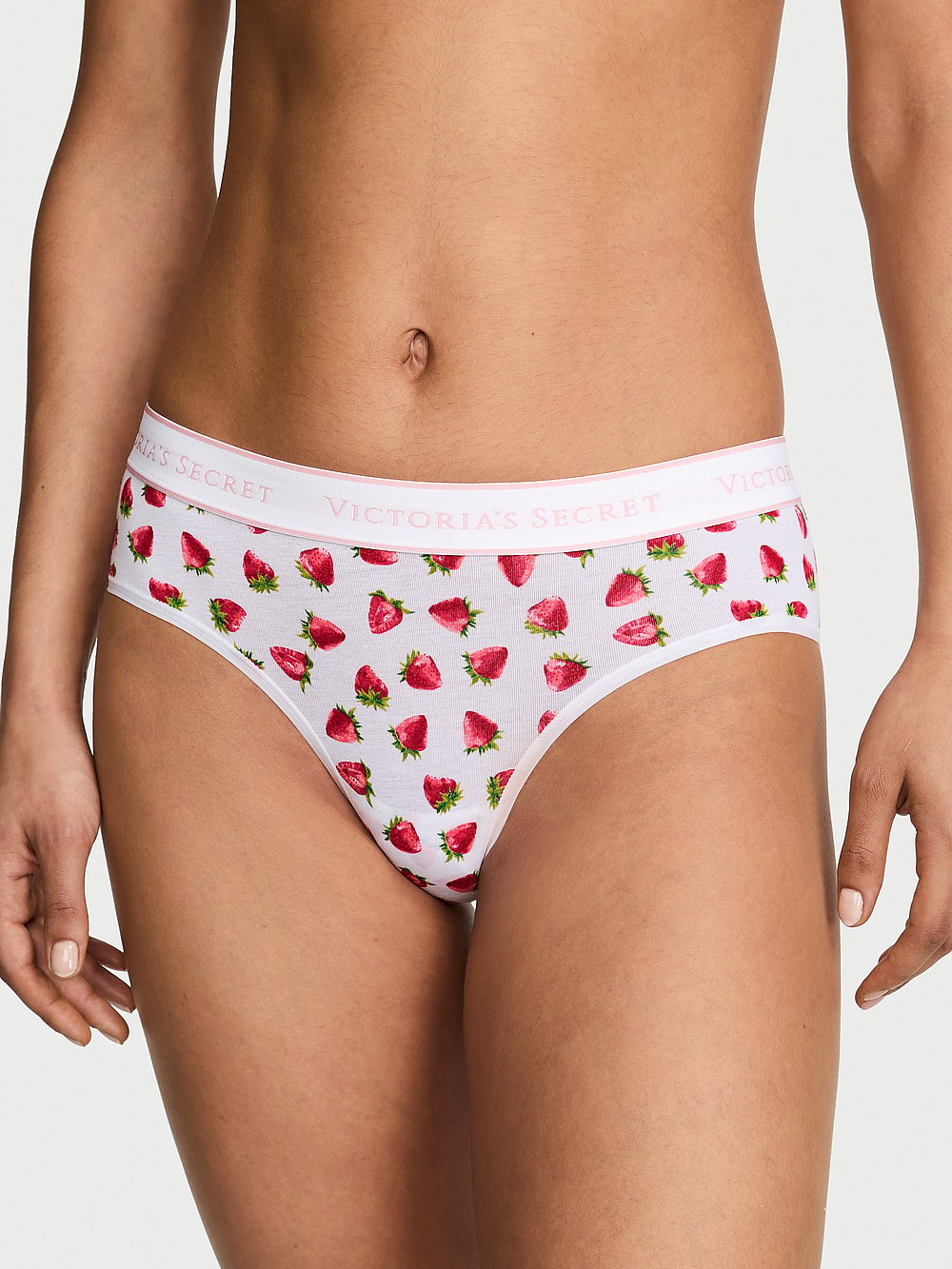 Logo Cotton Hiphugger Panty