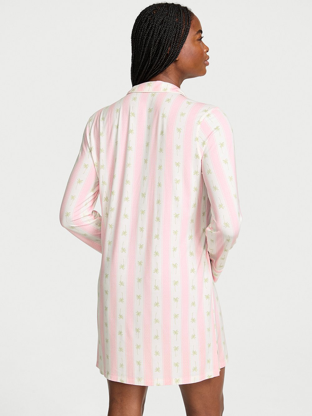 SoSoft™ Modal Button-Front Sleepshirt