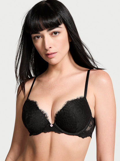 Lace Racerback Push-Up Bra