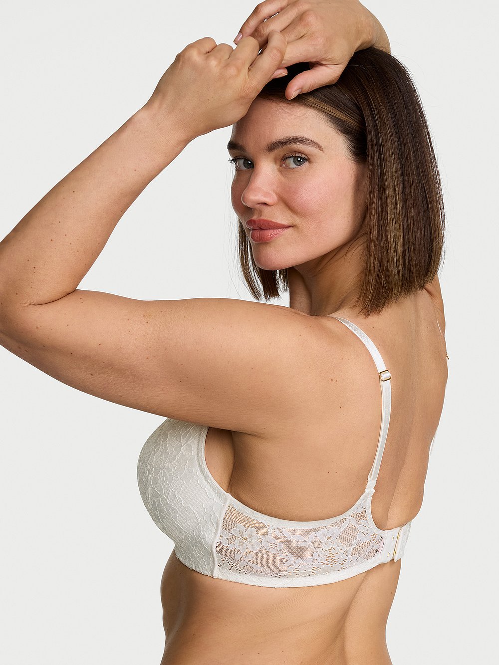 Lace Wireless Push-Up Bra