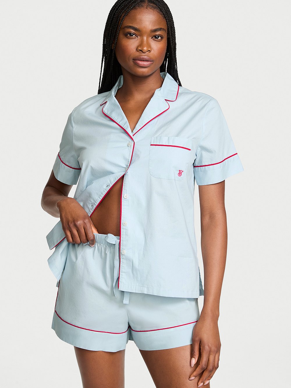 Heritage Cotton Short Pajama Set