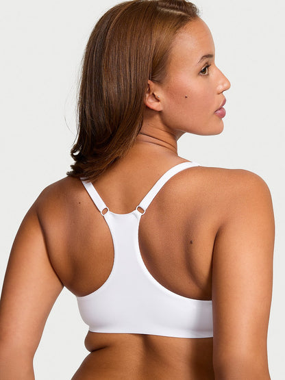 Lace-Trim Lightly Lined Demi Bra