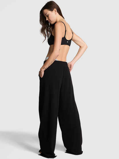 Campus Fleece™ Wide-Leg Split-Hem Sweatpants