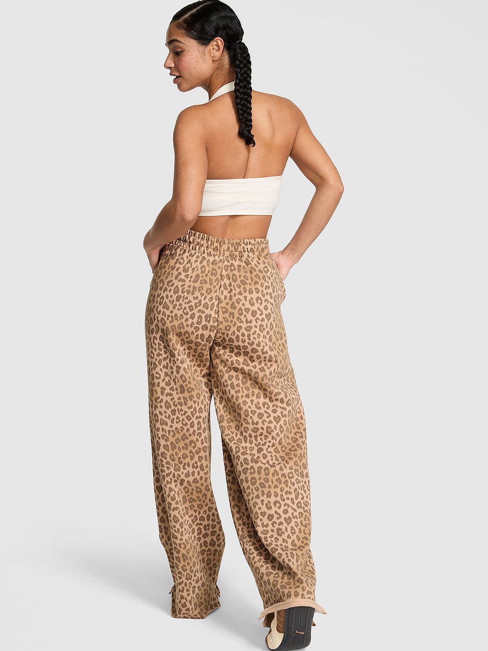 Campus Fleece™ Wide-Leg Split-Hem Sweatpants