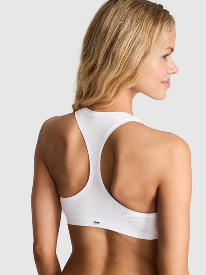 Cotton Dorm Unlined Racerback Bralette