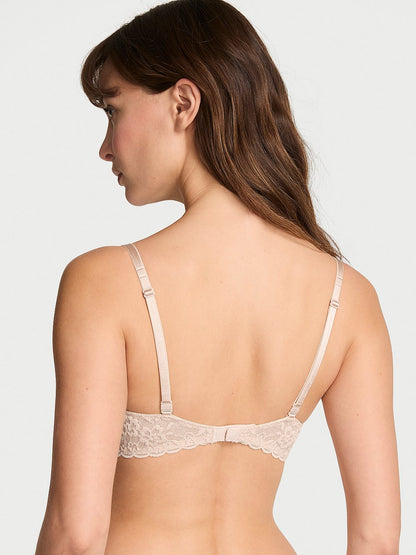 Sexy Tee Crochet Lace Lightly Lined Demi Bra