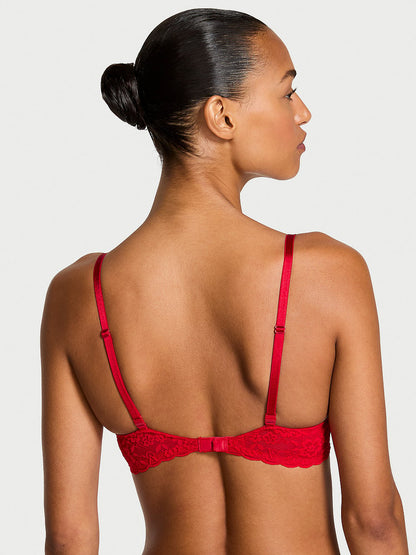 Sexy Tee Crochet Lace Lightly Lined Demi Bra