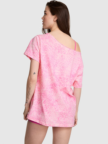Campus Cotton™ Off-The-Shoulder Tee