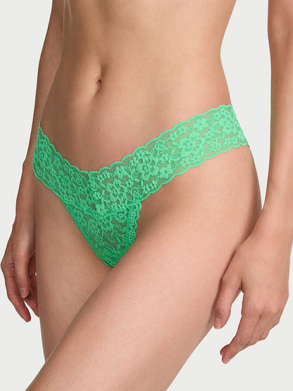 Lace Keyhole Thong Panty