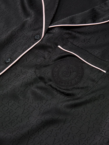 Signature Satin Long Pajama Set