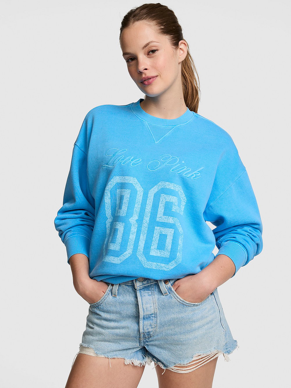 Campus Fleece™ Oversized Crew Sweatshirt