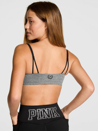 Relay Square-Neck Sports Bra