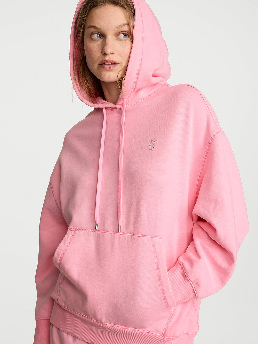 Iconic Fleece Relaxed Hoodie