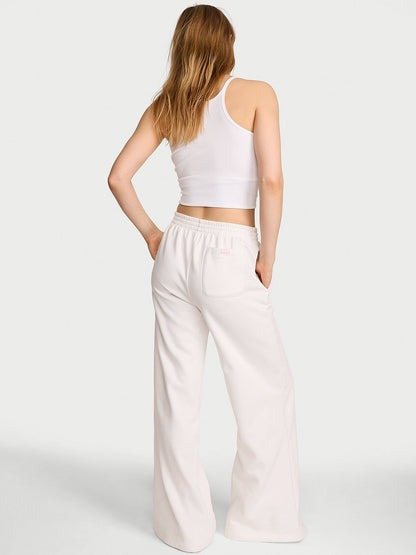 Iconic Fleece Wide-Leg Sweatpant