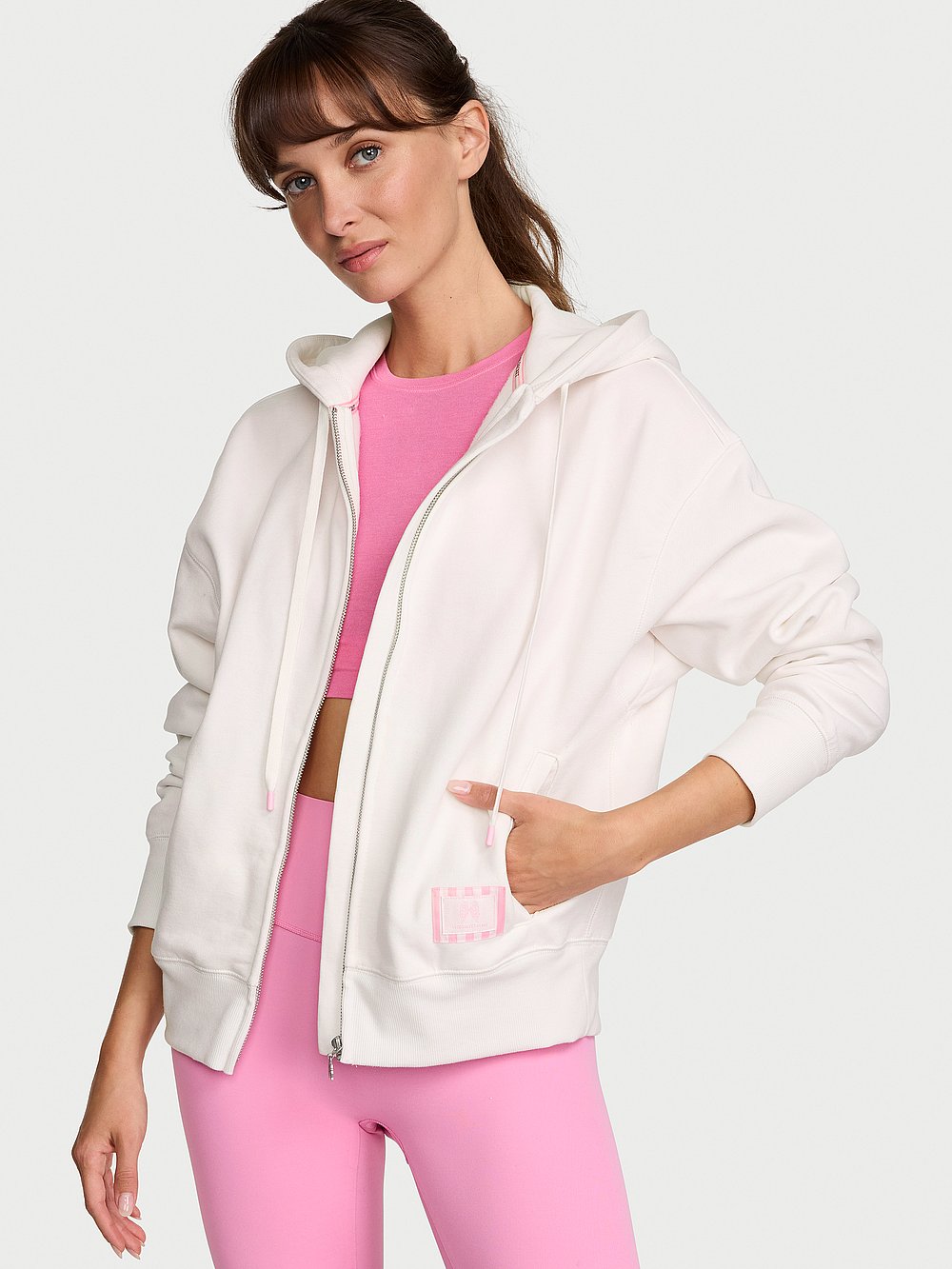 Iconic Fleece Full-Zip Hoodie