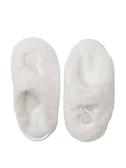 Luxe Plush Closed-Toe Slippers