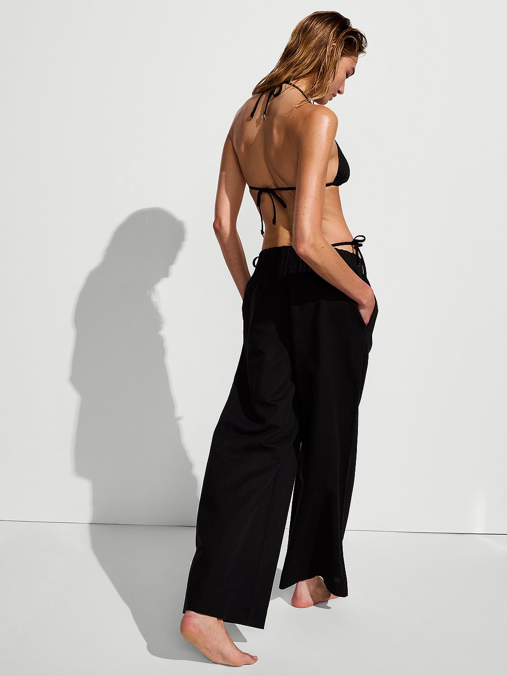 Beachwear Linen Pants