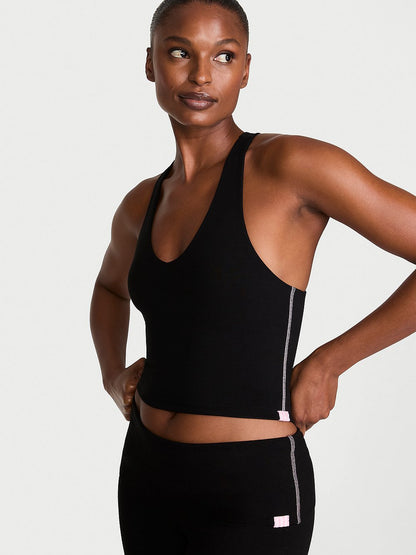 Cotton Racerback Tank Top