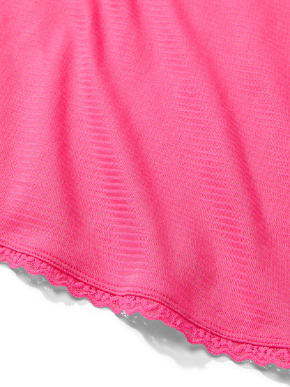 Cotton Shadow Stripe Tank & Pants Set