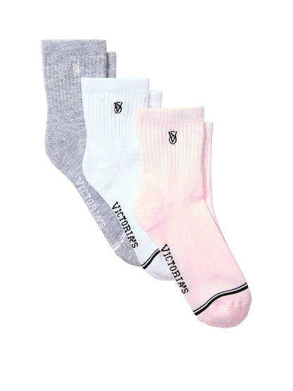 3-Pack Quarter Socks