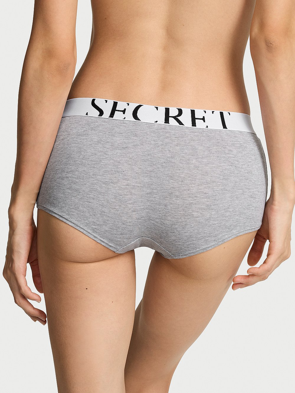 Exploded Logo Cotton Boyshort Panty