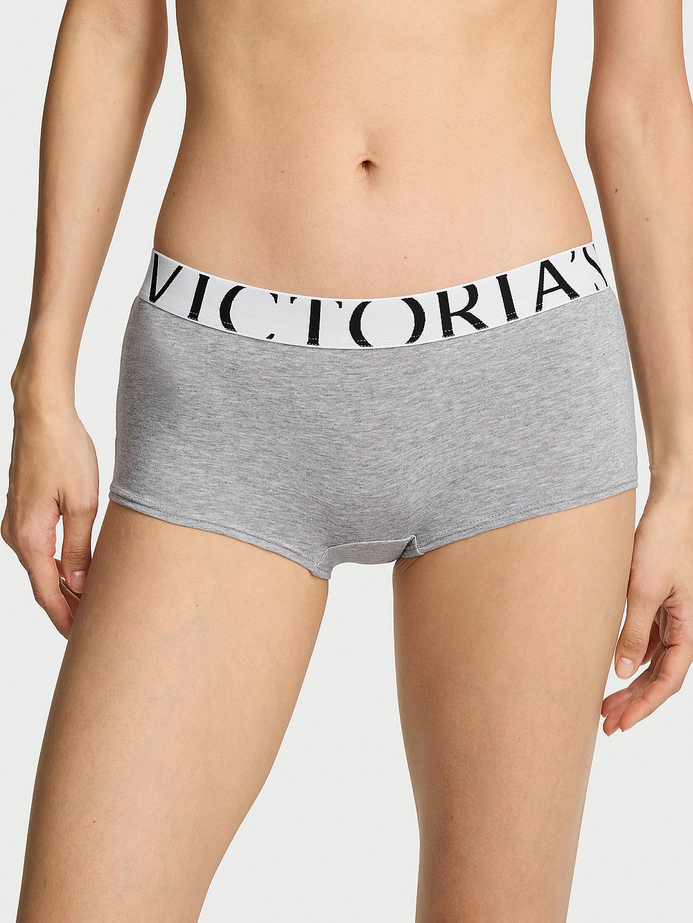 Exploded Logo Cotton Boyshort Panty