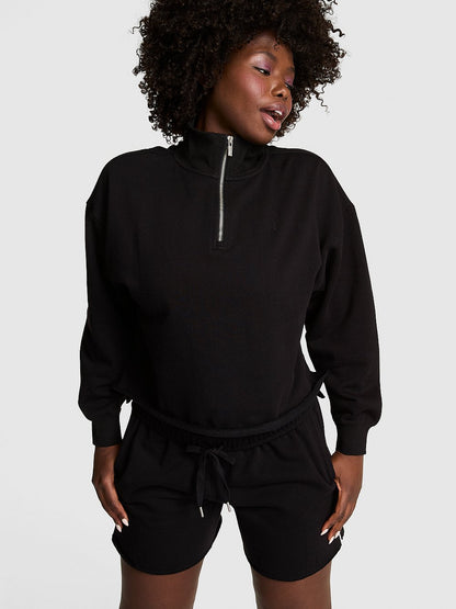 Campus Fleece™ Quarter-Zip Straight-Cut Sweatshirt
