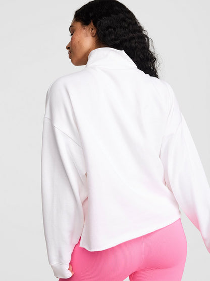 Campus Fleece™ Quarter-Zip Straight-Cut Sweatshirt