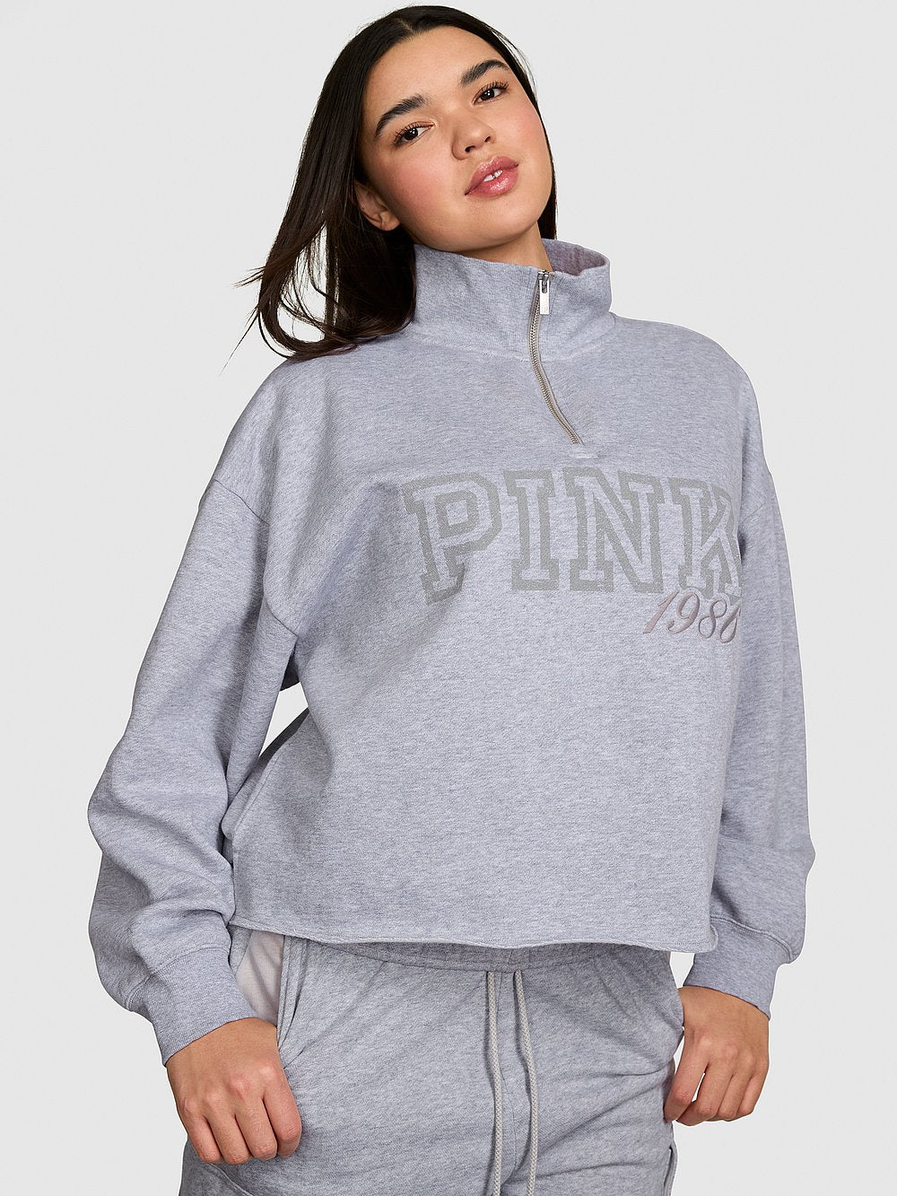 Campus Fleece™ Quarter-Zip Straight-Cut Sweatshirt
