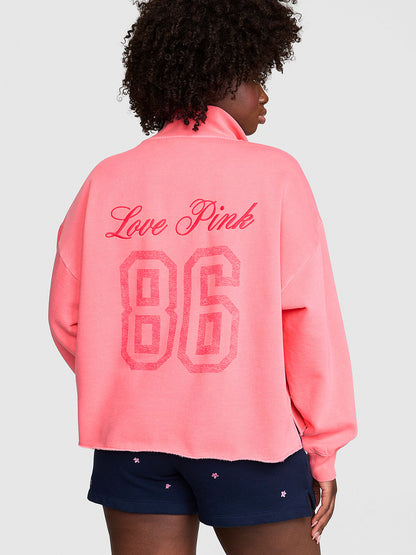Campus Fleece™ Quarter-Zip Straight-Cut Sweatshirt