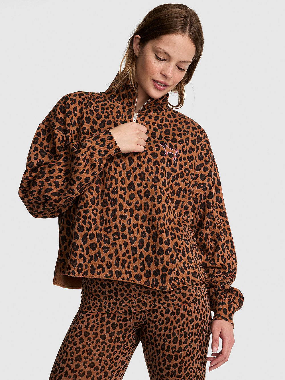 Campus Fleece™ Quarter-Zip Straight-Cut Sweatshirt