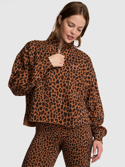 Campus Fleece™ Quarter-Zip Straight-Cut Sweatshirt