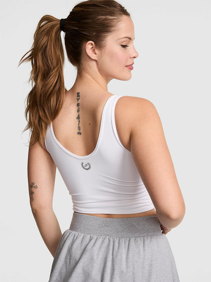 PINK Relay™ Ruched Wrap Bra Tank
