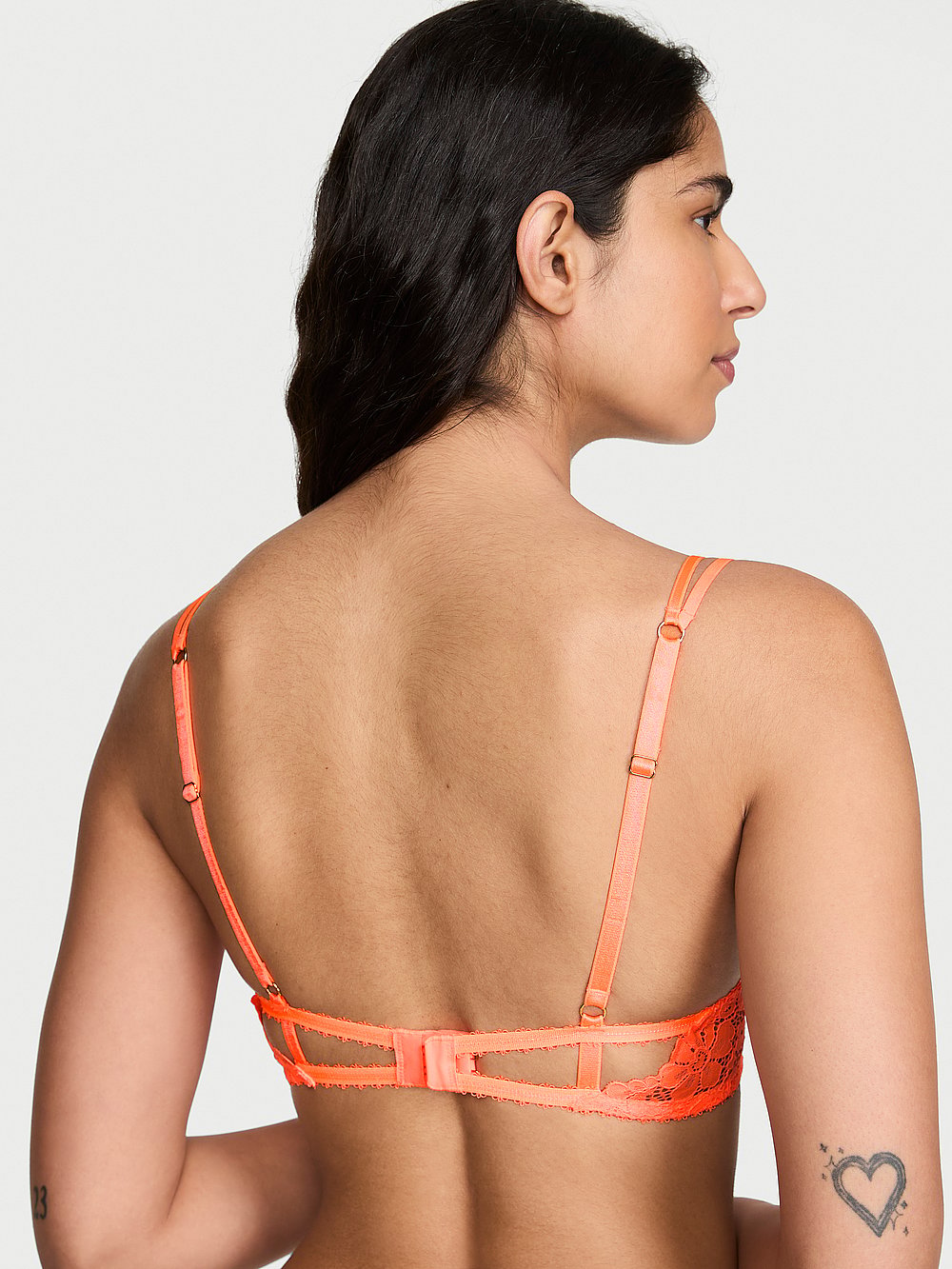 Tease Lace Unlined Demi Bra