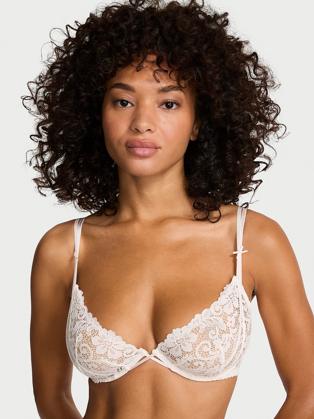 Tease Lace Unlined Demi Bra