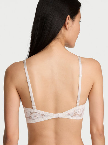 Sexy Tee Crochet Lace Wireless Push-Up Bra