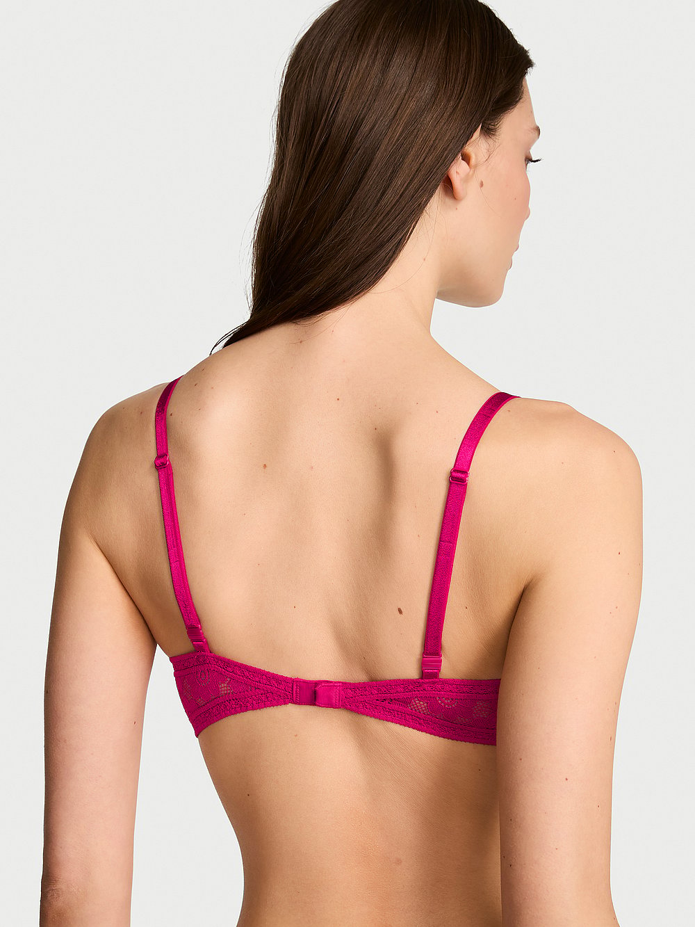 Sexy Tee Crochet Lace Lightly Lined Demi Bra