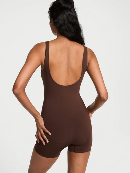 Smooth Seamless Short Onesie