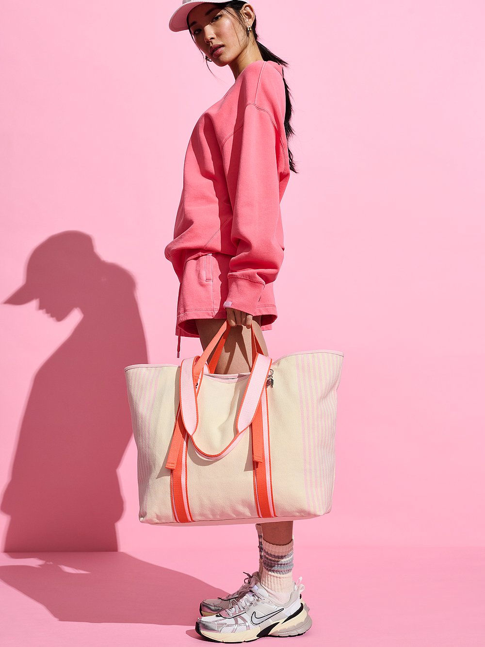 Canvas Carryall Beach Tote Bag