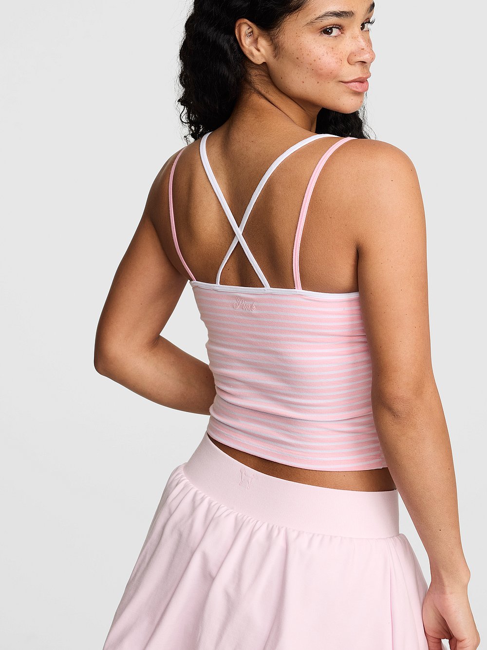 All-Day Cotton™ Strappy Tank Top