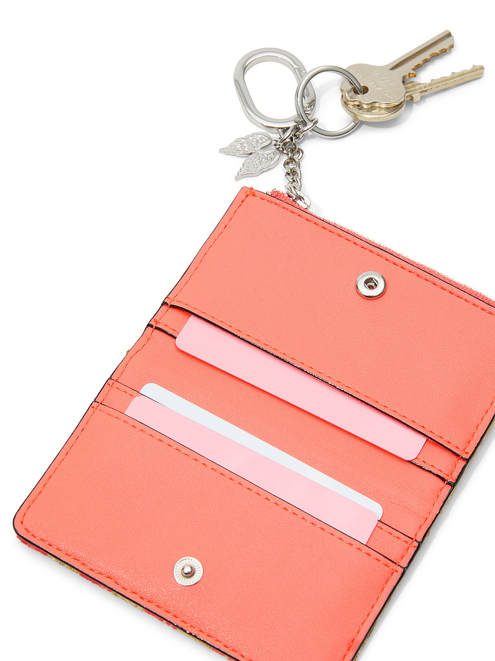 Foldover Card Case Keychain
