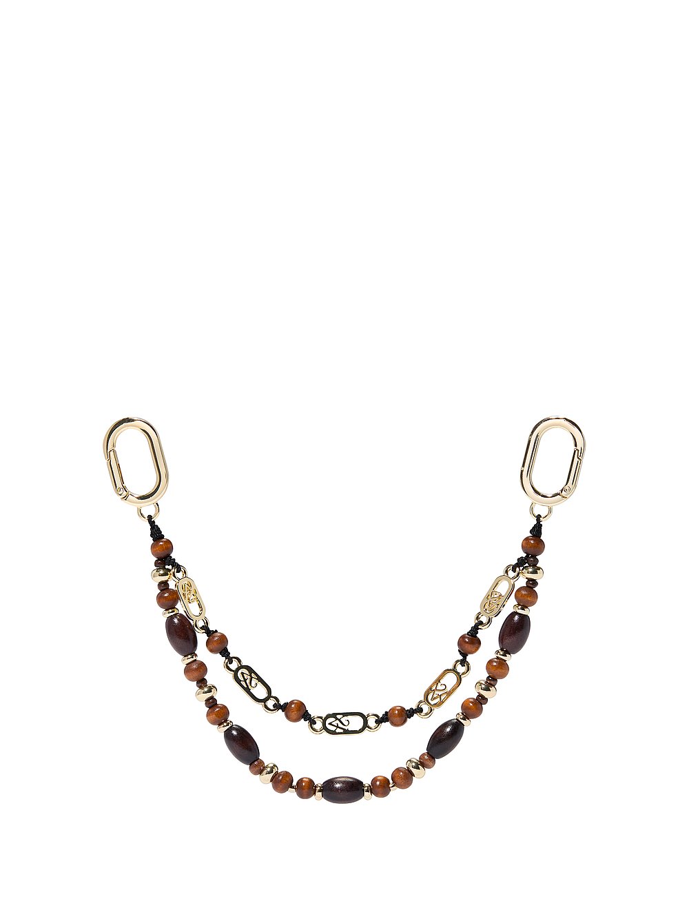 Beaded Chain Bag Charm
