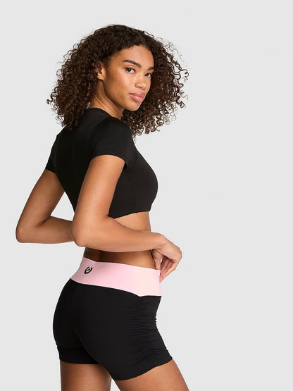 PINK Relay™ Ruched Bun Shorts