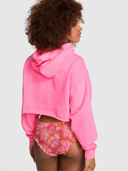 Campus Fleece™ Cropped Half-Zip Hoodie